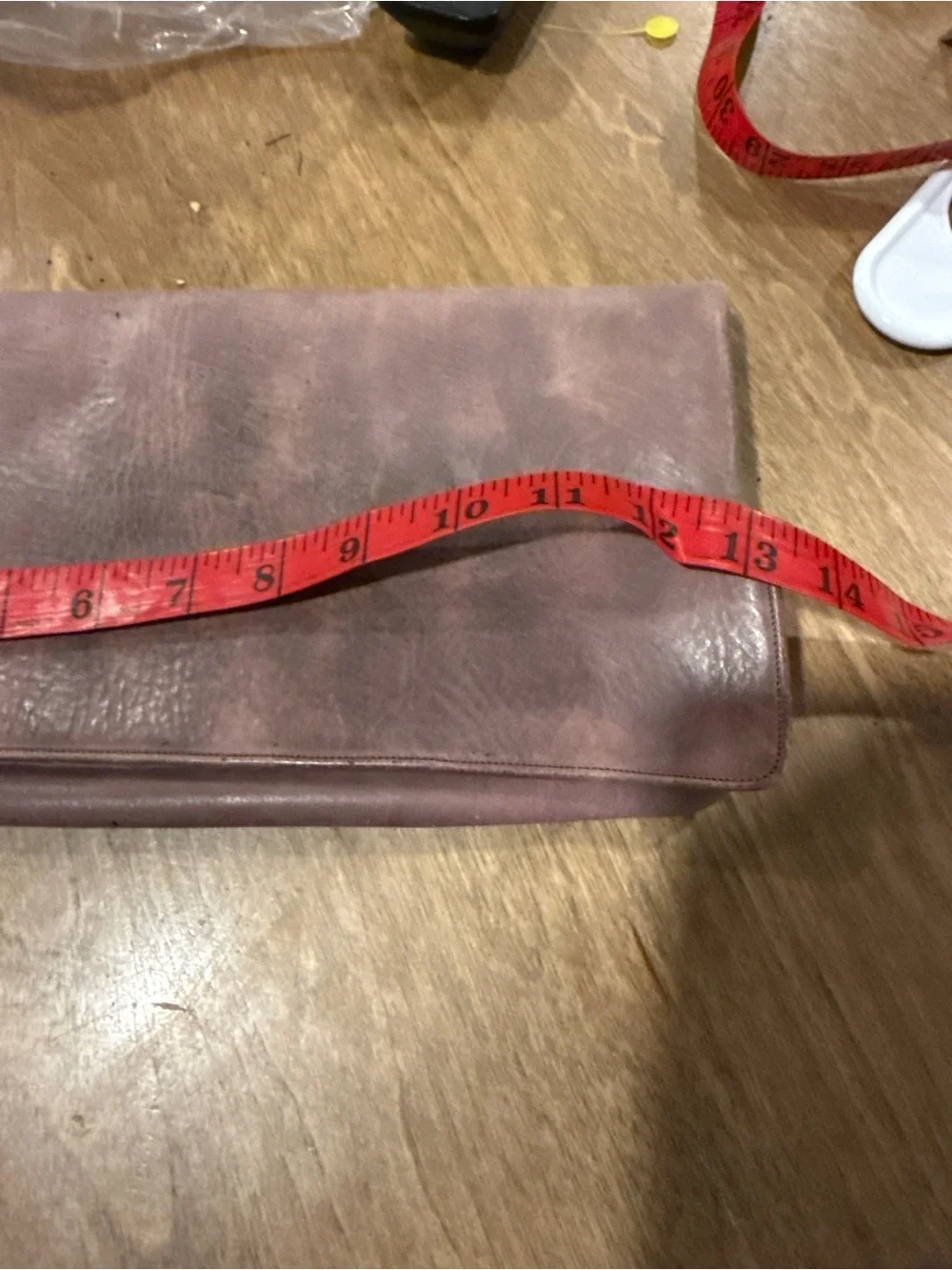 Fred Braun Greenwich Village Vintage leather Clutch Bag